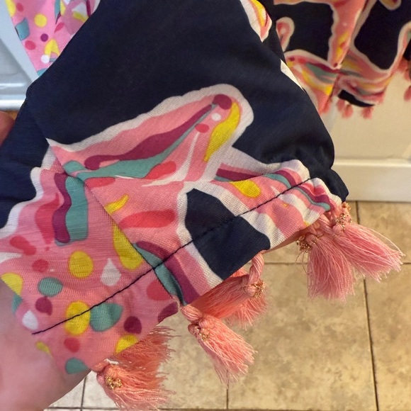 Colorful Starfish Print Dress Simply Southern - Picture 3 of 3